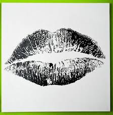 Black And White Kiss Canvas This Kiss An Original Abstract Acrylic Painting Of Lips By Fq Studios Large Lips Black And White P Lips Painting Abstract Painting Acrylic Abstract Acrylic