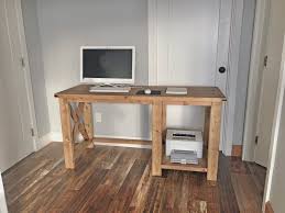 Rustic X Desk Ana White