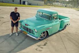 Image result for Azore Green 1955 Truck