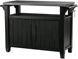 Outdoor theater system with this system, you'll be able to enjoy your favorite movies, video games, live tv shows and more, right in the comfort of your own backyard or community space. Keter Unity Xl Indoor Outdoor Entertainment Bbq Storage Table Prep Station Serving Cart With Metal Top Graphite Amazon Ca Patio Lawn Garden