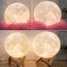 Bei solchen mond lampen ist das firmenlogo normalerweise auf einer seite und ein werbeslogan, andere firmeninformationen oder ein produktfoto auf der anderen seite der lampe.gedruckt. Benutzerdefinierte Foto Mood Lampe 3d Gedruckte Fotolampe Foto Licht Meinemondlampe