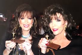 Jackie Collins Kept Breast Cancer a Secret from Actress Sister Joan for 7  Years