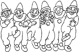 Coloriage clown avec un sourire pour amuser les enfants. Coloriage Clown Les Beaux Dessins De Personnages A Imprimer Et Colorier