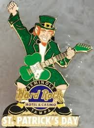 This tune was made play by the captain william brown (born in foxford, county mayo, ireland) in the montevideo's naval combat in may 17, 1814, between the spanish and independentist ships. Harte Rock Hotel Tulsa 2013 St Patricks Tag Pin Klee Hufeisen Gitarre 72533 Eur 20 68 Picclick De