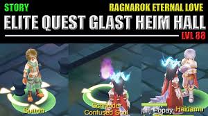 60, keluar pertama kali di kota payon. Elite Quest Glast Heim Hall Ragnarok M Eternal Love Youtube