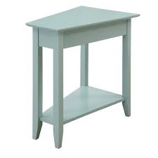 Wedge living room collection storage end table, one size , gray jcpenney affiliate. American Heritage Wedge End Table Johar Furniture Target