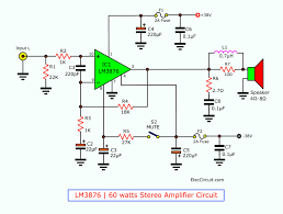 This function can therefore be considered as being peak power limiting rather. Sx 9503 Tda2030 Active Speaker Audio Systems Circuit With 60 Watt Output Power Download Diagram