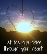 Wednesday Words of Wisdom – Let the sun shine through your heart | The Annoyed Thyroid