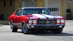 1970 Chevelle Ss Red And Black This This Is The Exact Dark Cherry Burgundy Kind Of Red Color I M Hoping For In My 70 Chevelle Actually I Ll J Chevrolet Chevelle Chevy Muscle Cars Chevelle