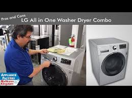 Pros And Cons Of The Lg All In One Washer Dryer Combo Wm3488hs Youtube Washer Dryer Combo Washer And Dryer Combo