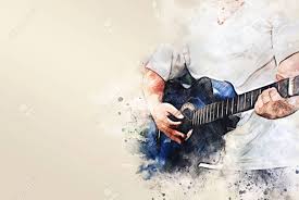 Check spelling or type a new query. Abstract Beautiful A Man Playing Acoustic Guitar In The Foreground Stock Photo Picture And Royalty Free Image Image 123247024