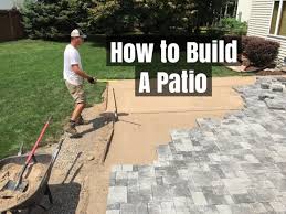 Realistically, you can't always do it yourself because, for example, you don't have the proper equipment, one of the skills required would the idea of ddiy is to turn to your available resources to help you make what you want to make and not abandon a project because you hit a brick wall. How To Build A Patio An Easy Do It Yourself Project Youtube