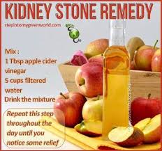 Apple Cider Vinegar Kidney Stone Remedy I Use Braggs With Mother All Organic Tastes Horrible Like All Of Kidney Stones Remedy Remedies Diabetes Remedies