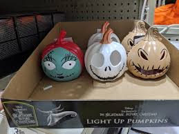 The pumpkin king was released at the same time in north am. Nightmare Before Christmas Pumpkins Menards Halloween 2019 Jack Sally And Oogie Boogie