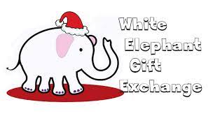 A gift exchange party activity, usually played at christmas parties, where guests bring gifts and, through a series of complex rules, exchange them. White Elephant Gift Exchange Rules Ideas How To Play