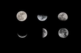 What are the phases of the moon?