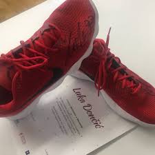 Doncic sports a pair of kobe v chaos shoes as he records 29. Fiba Luka Doncic S Winning Championship Sneakers Are Up Facebook