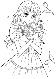 Meiko From Marmalade Boy Coloring Pages For Kids Printable Free Coloring Pages For Teenagers Princess Coloring Pages Free Coloring Pages