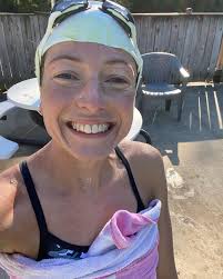 Max swim yardage of 2023 achievement unlocked! 💫 41400m (45275 yards) all  long course meters and outside! 🎉 Not sure how much longer I can keep it  up outside in the unheated