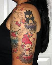 Its influence among actors in the tattoo art scene has gathered steam fast with entire masses acknowledging its appeal. 200 Hello Kitty Tattoos Ideas Hello Kitty Tattoos Hello Kitty Tattoos