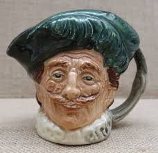 Royal Doulton "the Cavalier" Made in England 3 1/4 Inches Tall