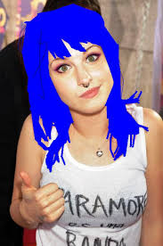 'good dye young,' the hair color line founded by the grammy award winner and her stylist brian o'connor, is launching nationwide in sally beauty stores and online. Hayley Williams W Blue Hair By Jayrenegadex On Deviantart