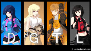 Team Dgtl Poster Rwby Rwby Fanart Rwby Oc