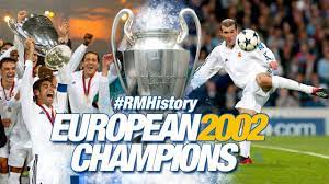 La phase finale de la ligue des champions voit s'affronter 16 équipes issues de la phase de poules. Champions League Final 2002 Bayer Leverkusen 1 2 Real Madrid Youtube