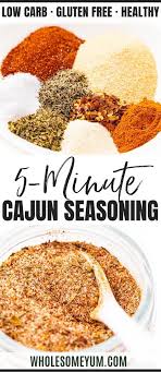 Homemade Cajun Seasoning Mix Recipe In 2020 Cajun Seasoning Mix Cajun Seasoning Mix Recipe Homemade Cajun Seasoning