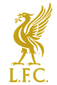 Specialty printed sports teams logo monogram name bullet/liverpool fabric for bows. Liverpool Logo Bird