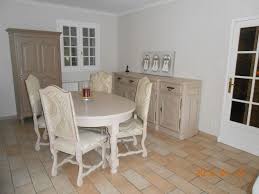 Relooking D Une Salle A Manger Rustique En Chene Massif A Lambesc Peinture Et Patine Salle A Manger Rustique Salle A Manger En Chene Relooking Salle A Manger