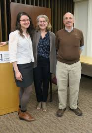 Congratulations to Perri Meldon who just successfully defended her Masters  Thesis entitled "Interpreting Access: A History of Accessibility and  Disability Representations in the National Park Service!" L-R: Perri  Meldon, Dr. Marla Miller,