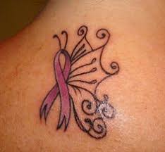 Cancer zodiac sign is one of the three sun signs under the water signs. Butterfly Cancer Ribbon Tattoo Designs For Girl On Back Tattoos On Body
