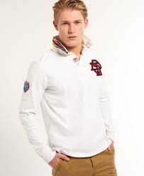 Rugby shirt in soft cotton jersey. Superdry Herculean Rugby Shirt Herren Oberteile