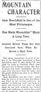 A Cades Cove moonshine saga: Part two