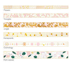 Let S Dream Together Gold Foil Masking Tape Gold Washi Tape Masking Tape Masking Tape Art