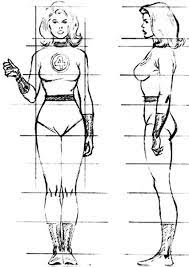 Heroic Heights And Weights Super Hero Measurements Fashion Sketch Template Graphic Novel Art Drawing Superheroes