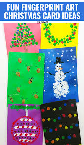 We have curated easy christmas cards for toddlers and preschoolers to make. 6 Fun Fingerprint Christmas Card Ideas That Kids Can Make