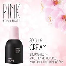 Shop pink beauty products for a selection of fun and flirty lip glosses, body mists, lotions, scrubs, hand sanitizers and more! Pink By Pure Beauty So Blur Cream Spf 15 30ml Shopee Malaysia