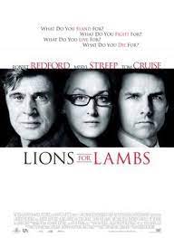 lions for lambs poster id 644393 lions for lambs robert redford meryl streep movies