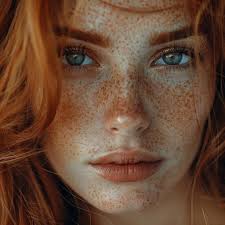 Image result for Freckled skin