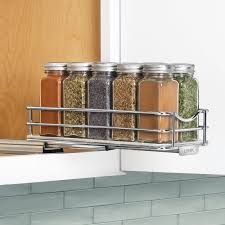 Slide Out Upper Cabinet Organizer 10 Jar Spice Rack Cabinet Organization Spice Rack Spice Rack Upper Cabinet