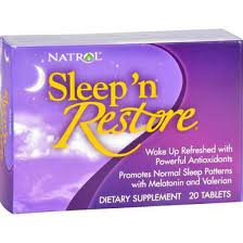 Natrol Sleep N Restore 20 Tablets Natural Sleep Restorative Sleep How To Fall Asleep