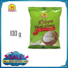 Kelapa parut kering harus dikemas secara kedap udara dan uap air. Kijang Dessicated Coconut Kelapa Parut Kering æ¤°ä¸ 100g Shopee Malaysia