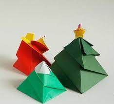 Christmas Tree Origami Gift Box Origami Christmas Tree Origami Box Easy Christmas Origami