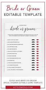 These questions for couples are a blast because they create moments that are sure to be cherished by the … Bridal Shower Quiz Template