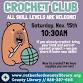 Crochet Club at County Library event image