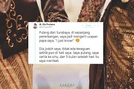 03:12 4.21 mb 81k downloaded movie trailer. Belajar Dari Kisah Cinta Dr Gia Pratama Jodoh Pasti Datang Saat Waktunya Telah Tiba