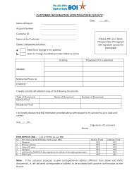 The form usually contains a selection of verification data and documents. Https Www Bankofindia Co In Pdf Rekyc Format Pdf