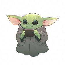 Baby Yodababy Yoda The Mandalorian T Shirt Design Png Yoda Drawing Cute Easy Drawings Drawings